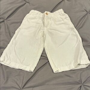 Polo by Ralph Lauren Kids White Linen Pants Sz 2/2T